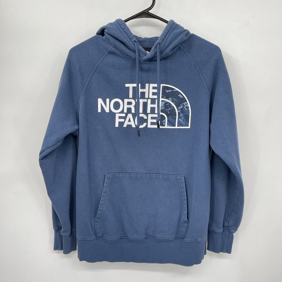 The North Face Tops - The North Face' Women's Printed Novelty Fill Hoodie Shady Blue‎ Size Medium